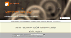 Desktop Screenshot of kropleinternetu.biz