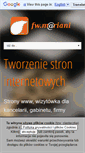 Mobile Screenshot of kropleinternetu.biz